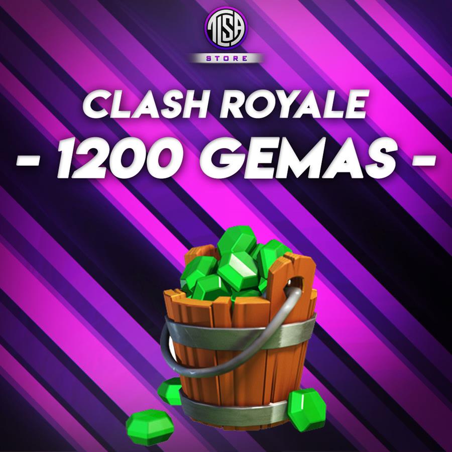 Clash Royale 1200 Gemas