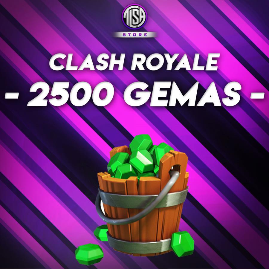 Clash Royale 2500 Gemas