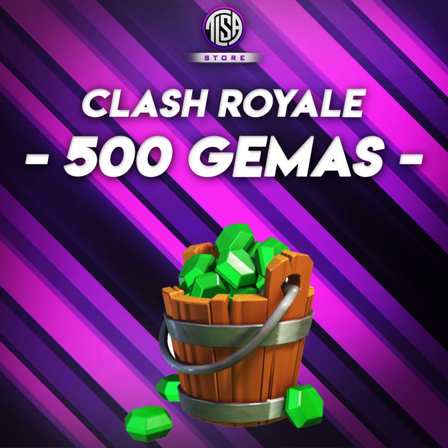Clash Royale 500 Gemas
